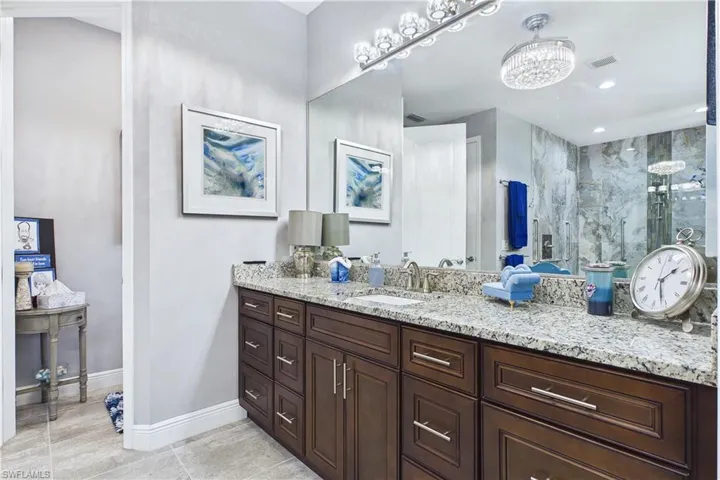 Beautiful primary suite's bath.