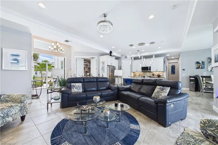 Living spaces have lots of room and WOW!