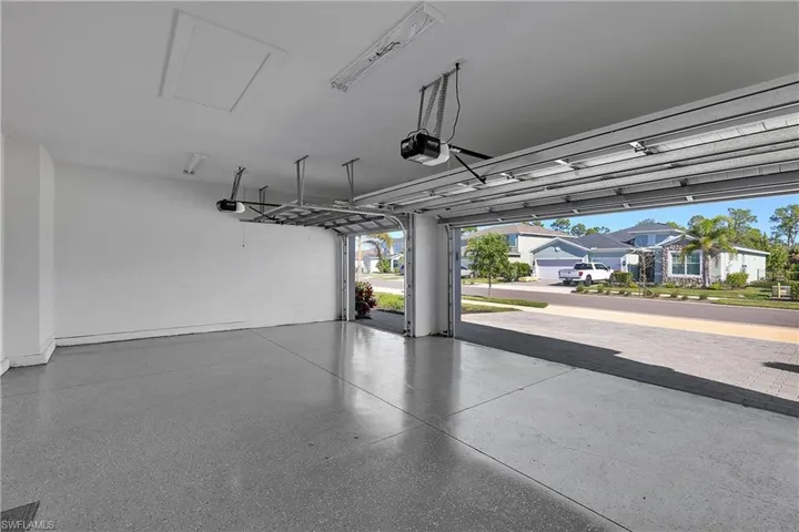 Dual garage doors