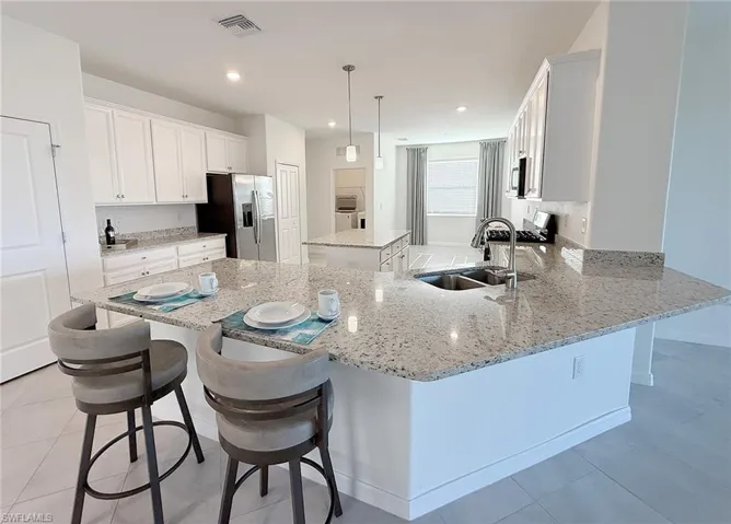 Wrap-around countertop
