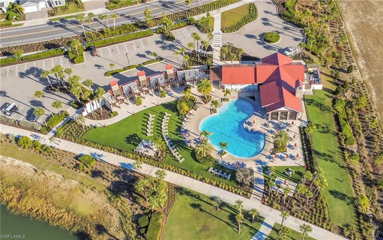 Community pool and clubhouse