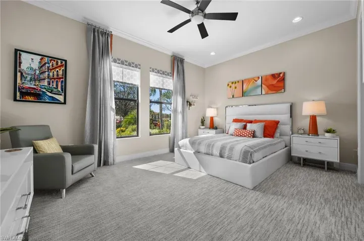Extra large front guest bedroom