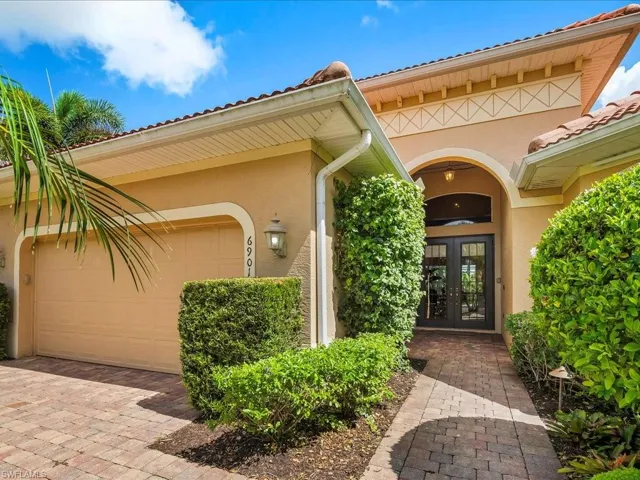 Large home with a two car garage on oversized lot