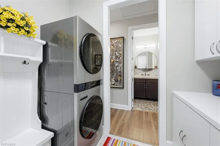 New LG Studio Stackable Front Load Washer/Dryer