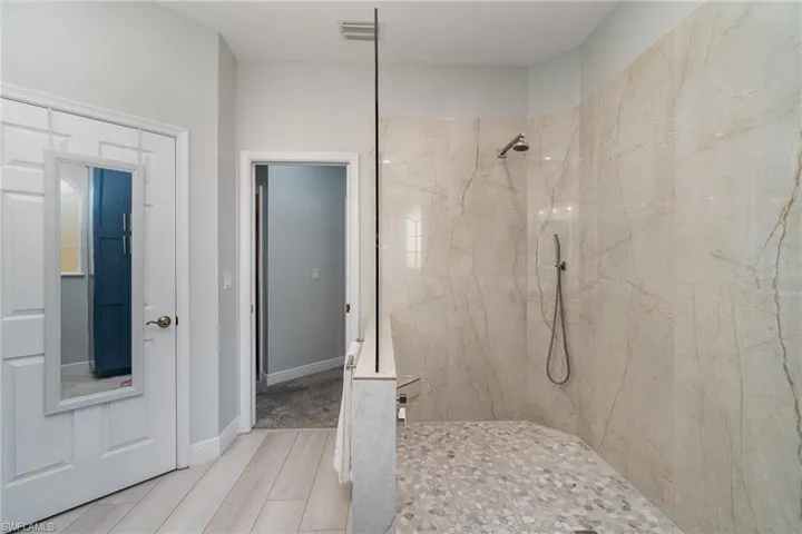 custom primary shower