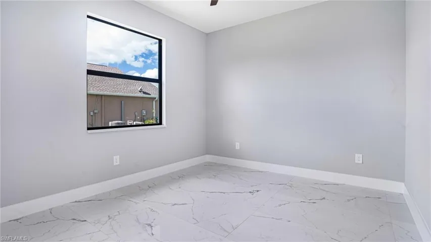 View of spare room