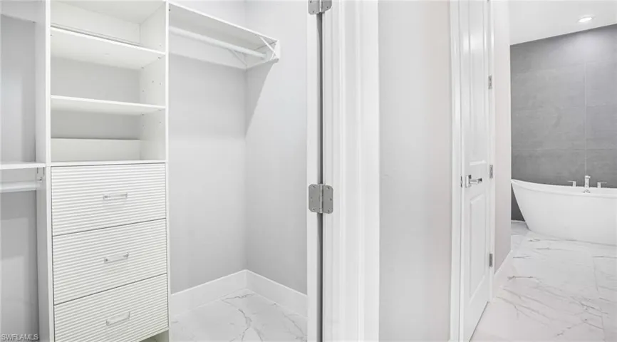View of closet