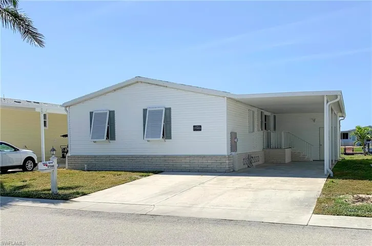 Front View East Facing