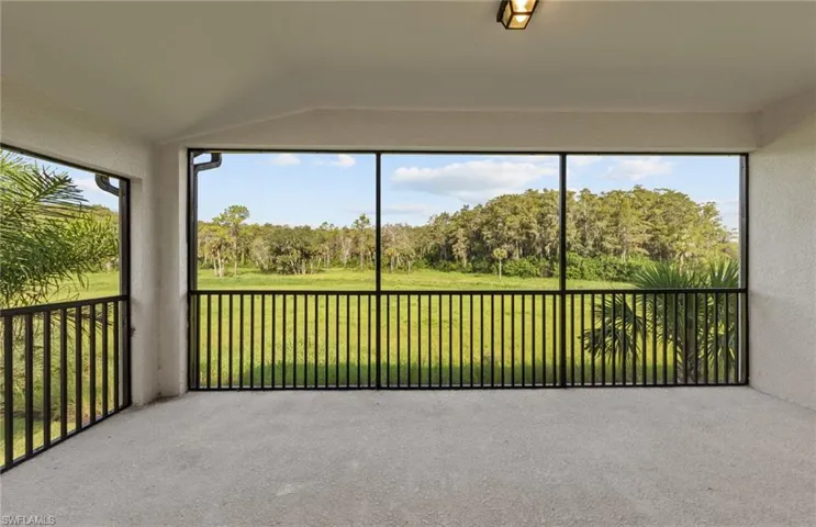 Interior of the completed home