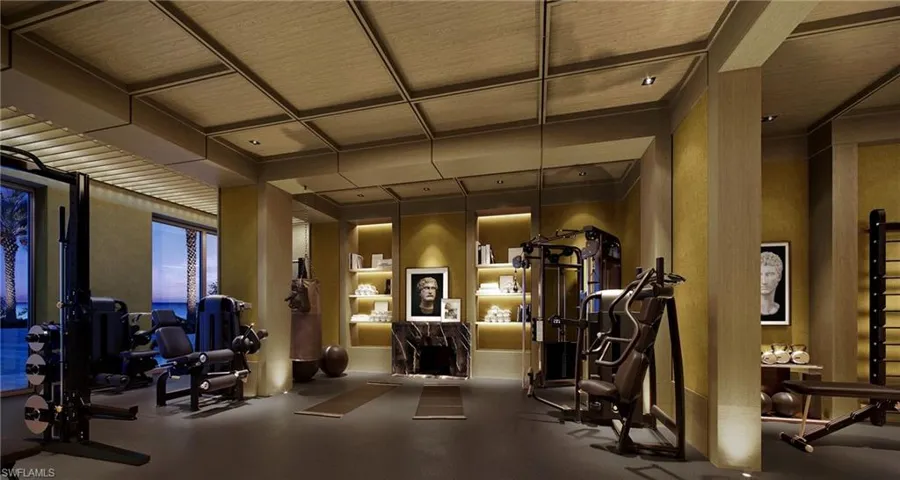 Fitness center-weights