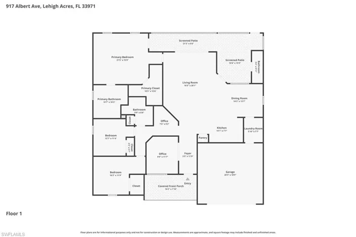 917  Albert  AVE, Lehigh Acres, FL 33971