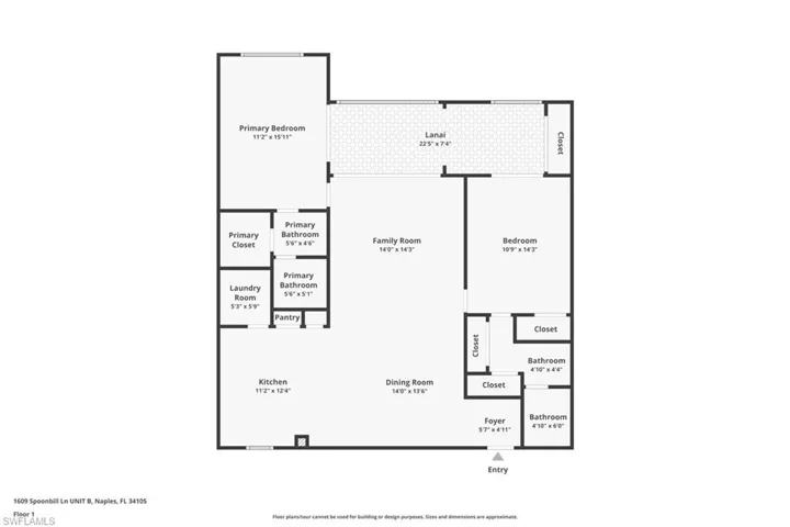 1609 Spoonbill Ln B, Naples, Florida 34105
