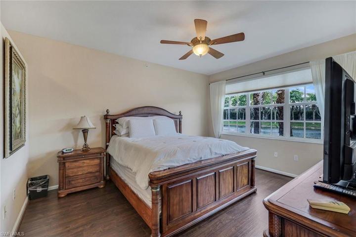 South Facing windows overlooking pond
