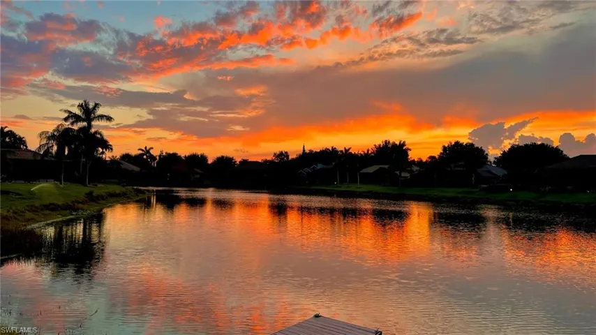 Sunset from Backyard