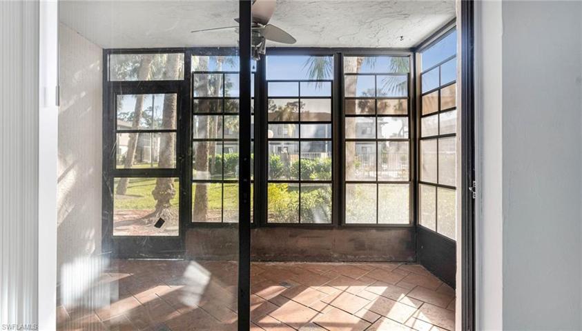 Large Patio/Florida Room with a beautiful view