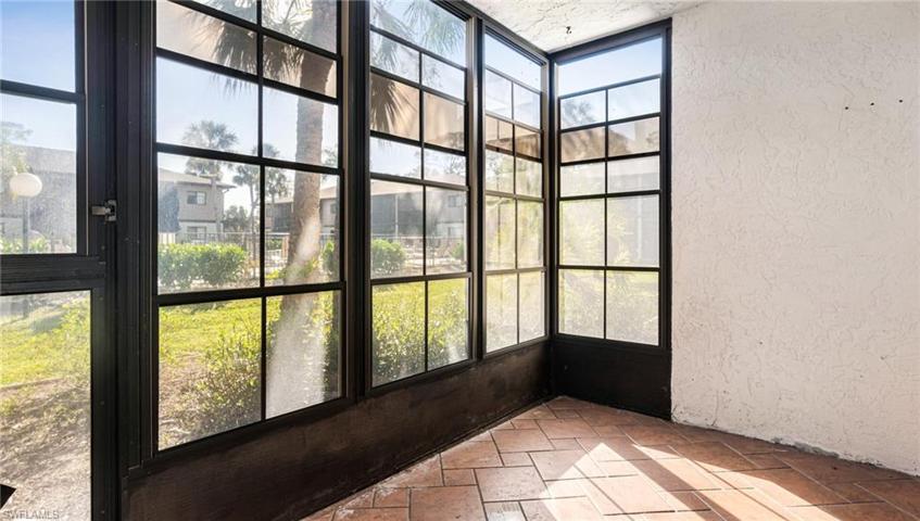 Large Patio/Florida Room with a beautiful view