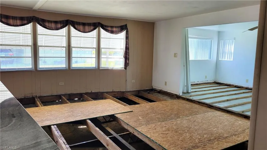 Spare room with a wealth of natural light