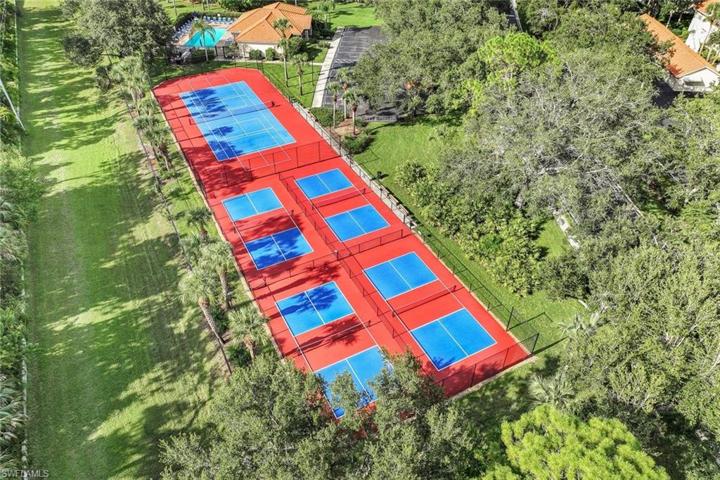 8 dedicated pickleball courts plus tennis