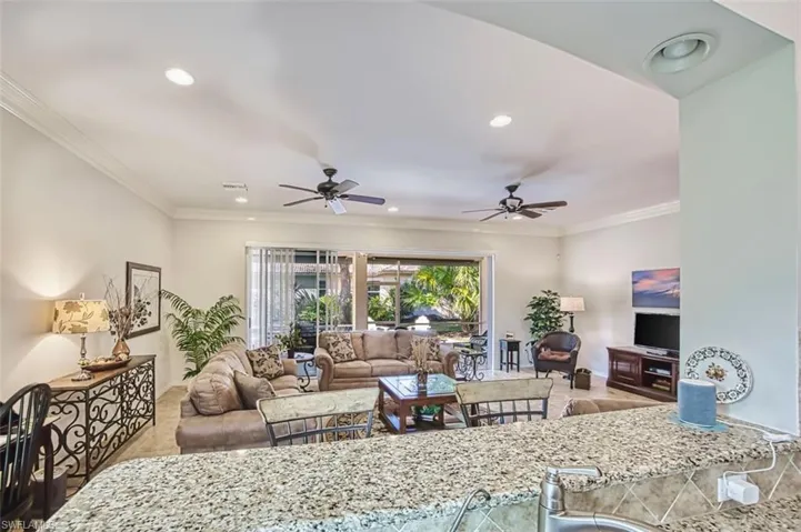Open to the Family room