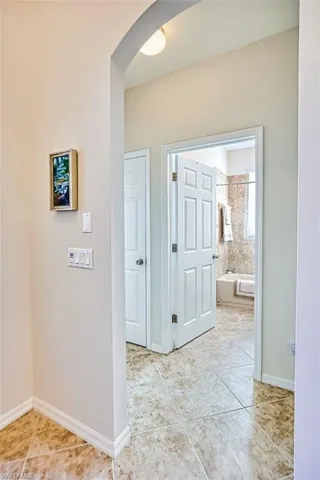 Entry to the Guest Bedrooms and Bath