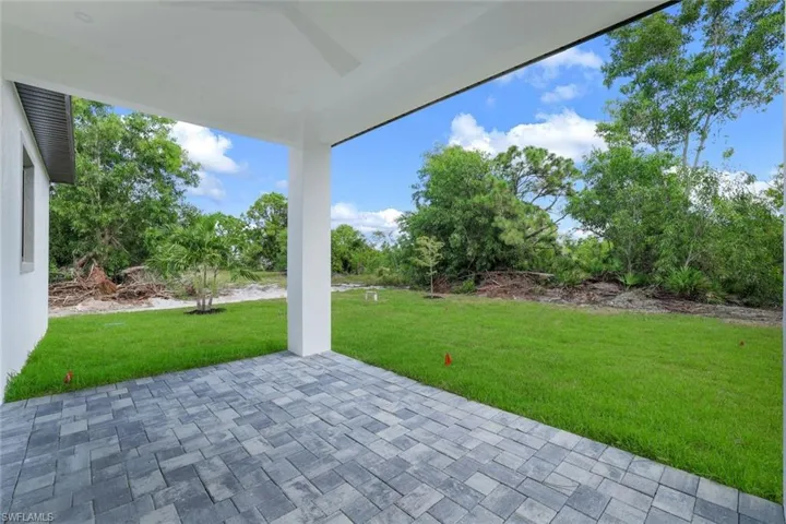 View of patio