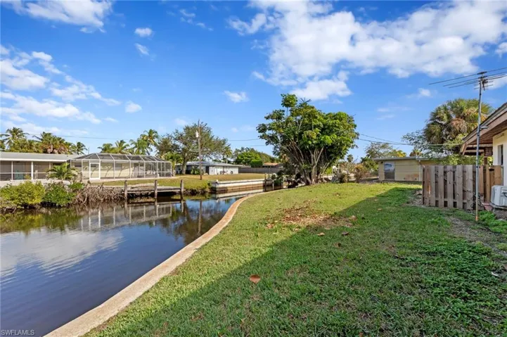 View of yard featuring a water view