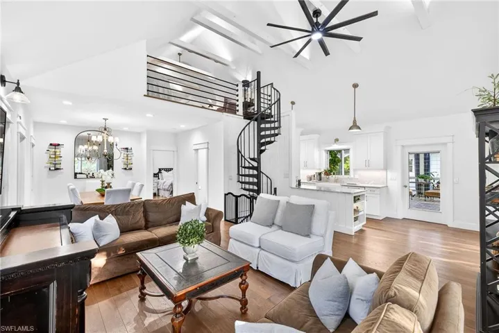 Loft/office/Bedroom, Dining & living room