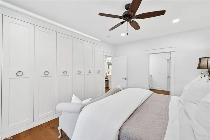Primary suite custom closets