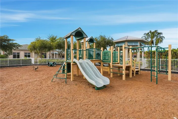View of community playground