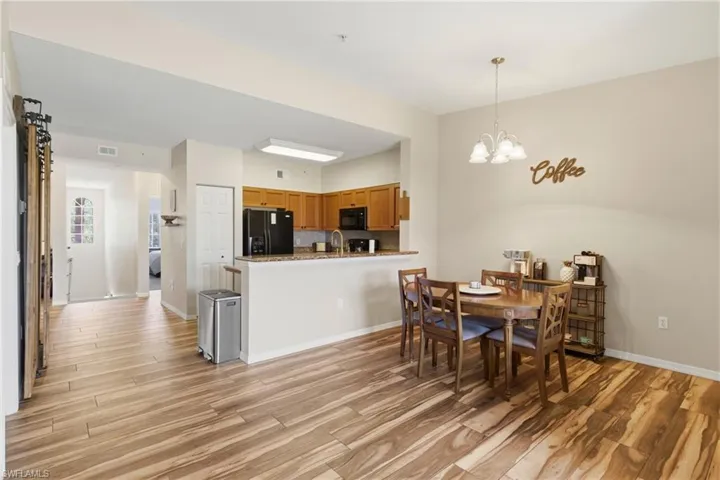 Bright, open design with easy access to dining and loft areas.