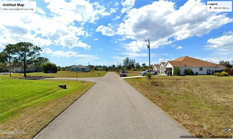 View towards West