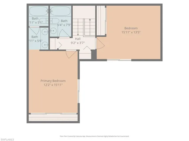 View of 2nd floor plan / room layout