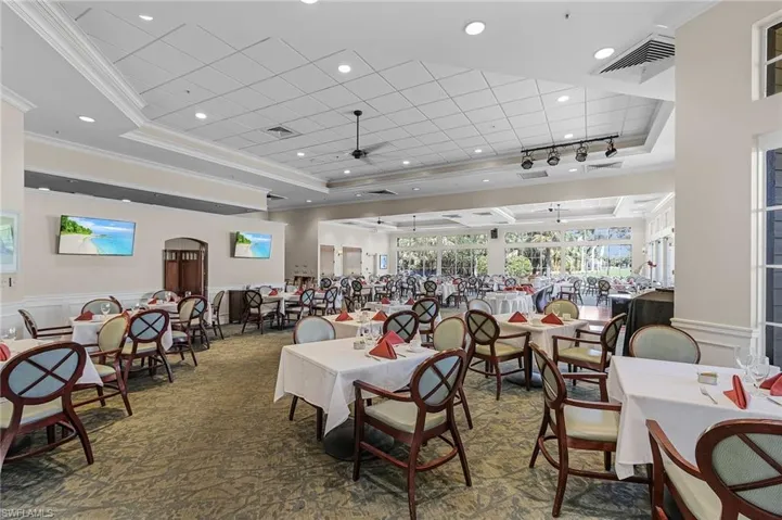 Main club dining room.