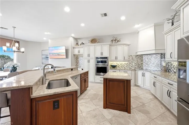 Remodeled kitchen with RMO under sink and undercabinet lighting