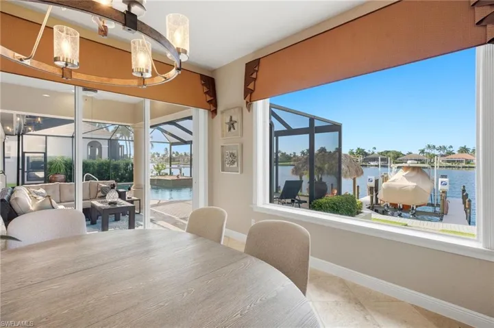 Looking out to pool area and amazing water views