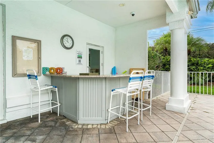 Community Pool Area with outside Bar area