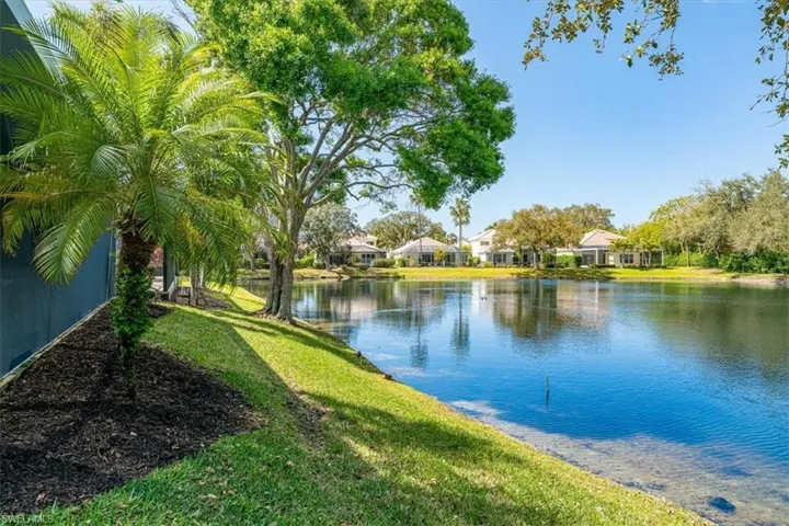 Water view with nearby suburban area