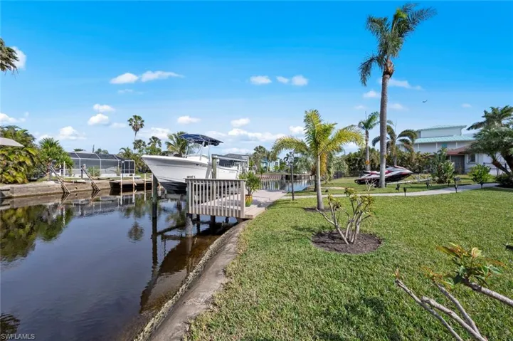 Private boat dock