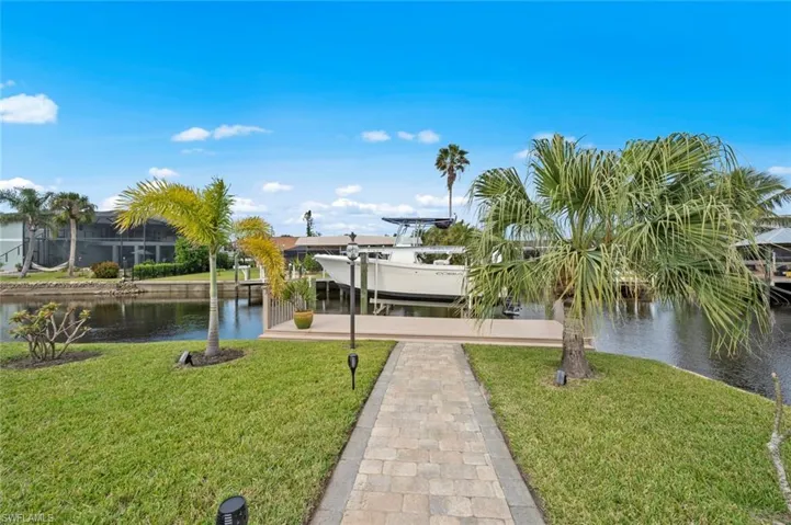 Walkway to the dock