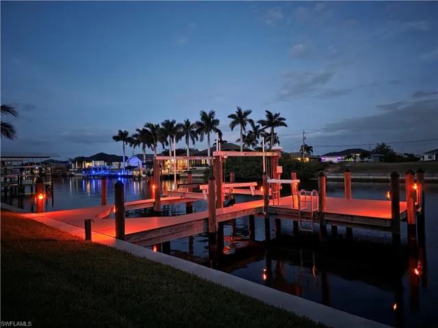 Custom dock lighting