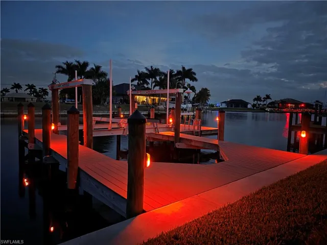 Custom dock lighting