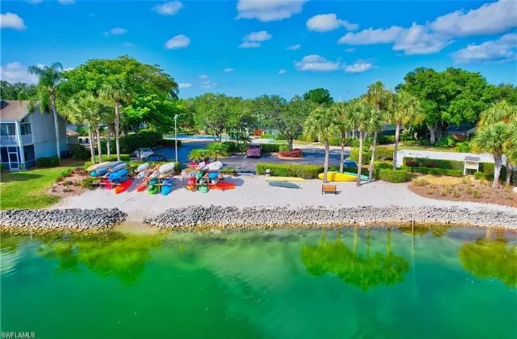 View of home's community with a water view