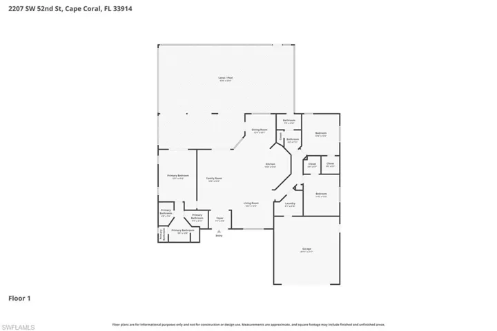2207 Sw 52nd St, Cape Coral, Florida 33914