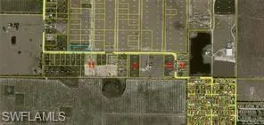 Aerial view of property's location featuring property boundaries highlighted