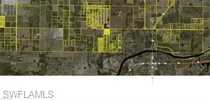 Aerial view of property's location with property boundaries highlighted