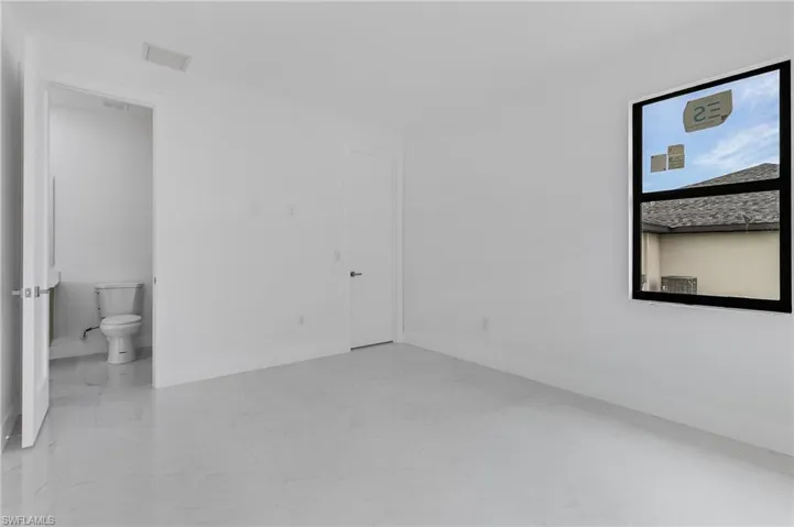 View of spare room