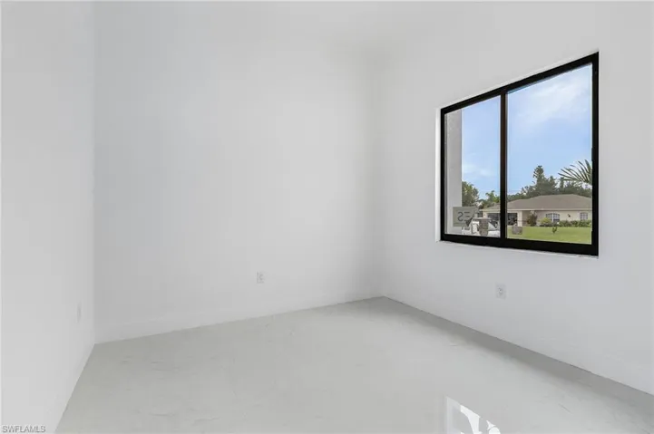 View of spare room