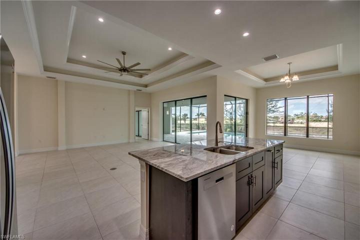 View kitchen to great room