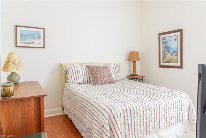 First guest bedroom- all bedrooms have been freshly painted.