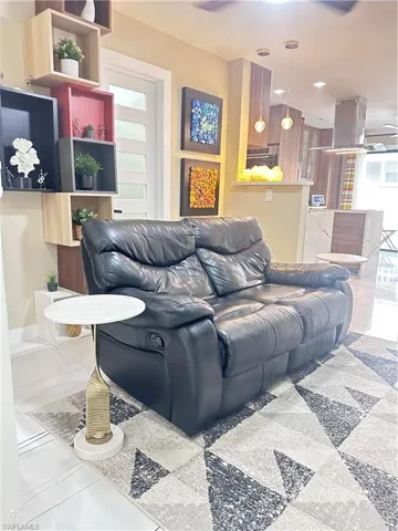 View of living room